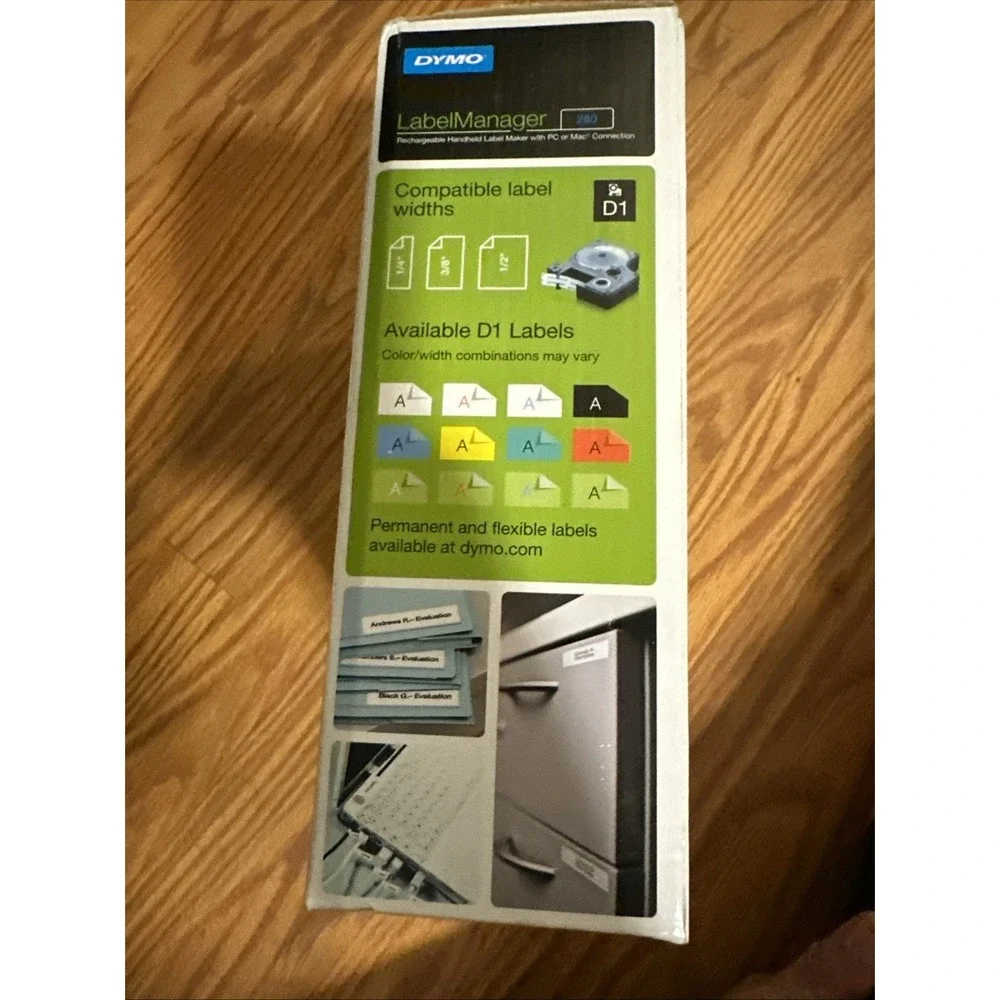 Dymo LabelManager 280 Hand-Held Label Maker with Charging Cable